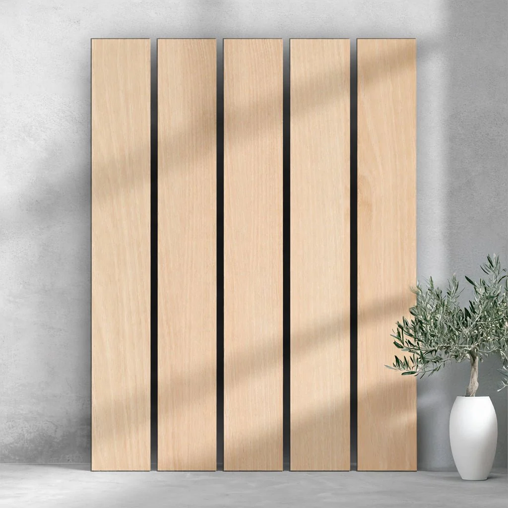 Acoustic Slat Wood Wall Panels